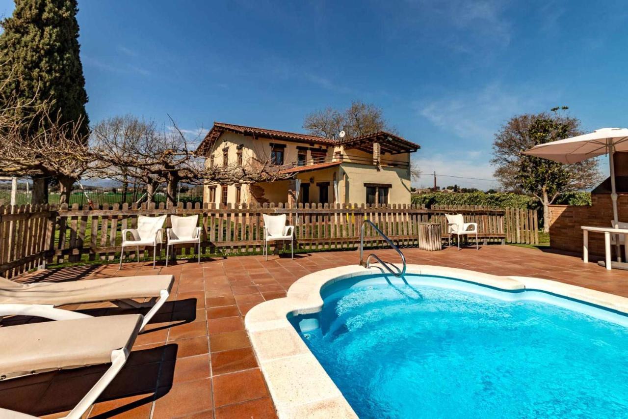 Can Salva Casa Rural En Magnifico Entorno Natural Girona Exterior foto